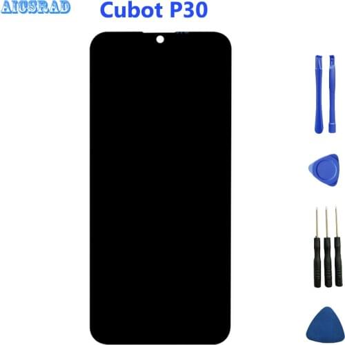 100% tested 6.3-inch 2340*1080 For Cubot P30 LCD Display + Touch Screen Digitizer Assembly Replacement Parts For Cubot P 30