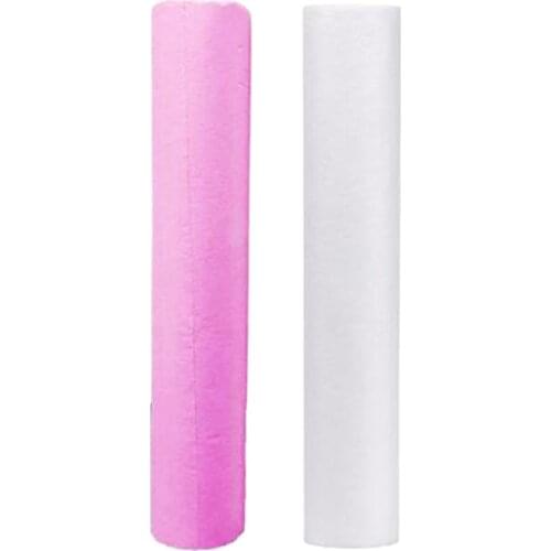 50 Sheets/Roll Disposable Bed Sheets Salon Spa Bed Cover Waxing Massage Bed Table Covers Roll for Salon SPA Makeup White 50x70cm