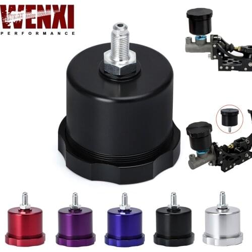 Aluminum Car Hydraulic Drift Rally Handbrake Oil Tank For Fluid Reservoir E-brake WX4611