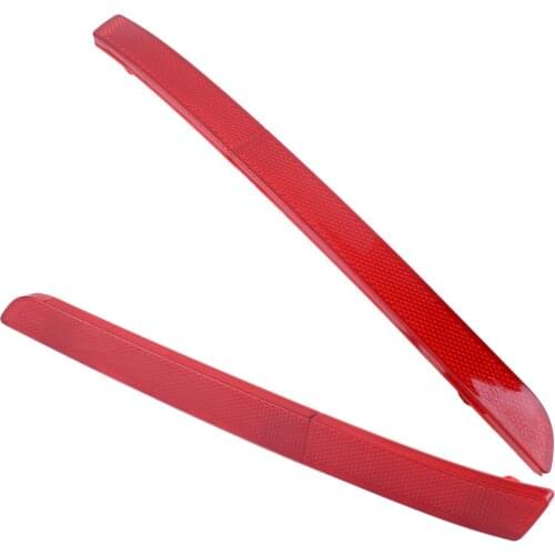 Car Pair Rear Bumper Reflector Tail Light Lamp Red Fit for VW Transporter T5 2011-2016 7E0945105 7E0945105A 7E0945106 7E0945106A