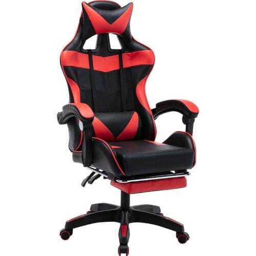 Ergonomic Office Chair Wcg Computer Gaming Chair Internet Cafe Lying Lift Swivel Adjustable Footrest Armchair Racing Gamer Chair