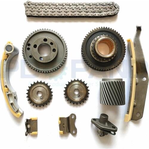 Diesel Parts 4M42 4M42T Engine Timing Chain Distribution Tensioner Kit forMitsubishi FUSO 3.0TD 16V