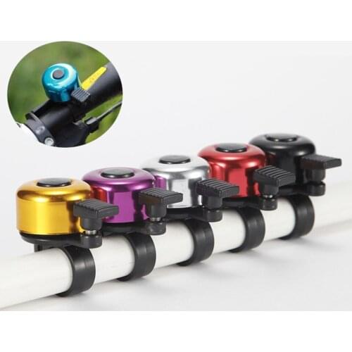 Metal Alloy Bicycle Handlebar Bell Ring Mountain Bike Safety Warning Alarm Accessories Cycling Protective Speaker Loud Horn