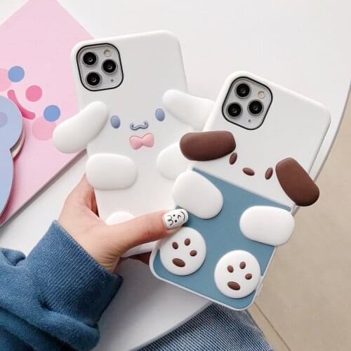 Cute Cartoon Case For iPhone 12 11 Pro Max X XS Soft Silicone For Girls Phone Protective Case For iPhone SE 6 7 8 Plus XR XS Max
