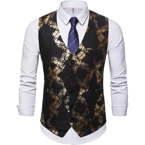 Mens New Fashion Plaid Vest Single Breasted V-Neck Wedding Suit Vests Black/Navy blue Men Steampunk Gilet Homme