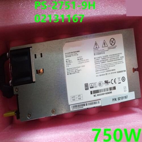 New Original PSU For Huawei 750W Power Supply PS-2751-9H 02131167