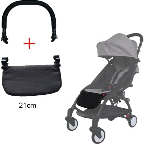 21cm Stroller Footrest Baby Stroller Accessories Footboard Bumper Bar Handrest Hook Fit for Yoyo Yoya I.BELIEVE Pram Armres