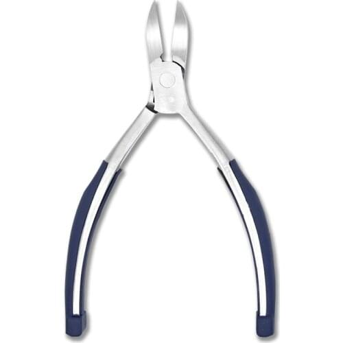 Professional Nail Cuticle Scissors Nipper Ingrown Toenail Edge Cutter Dead Skin Remover Trimming Bent Nose Pliers Pedicure Tools