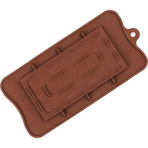 Silicone Chocolate Bar Baking Mold Cake Mold Candy Mold Non-stick For Chocolate Ice Jelly Resin Cake Decoration Diamond Bar