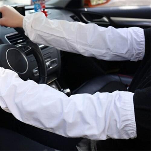 1Pair Useful Antifouling Sleevelet Housework Oversleeve Elastic Cuff Designed Sleeve Cover For Household Working Kitchen Clean