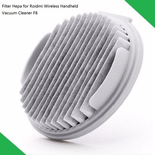 2pcs/4pcs Washable Repeatedly Use Filter For Xiaomi ROIDMI Handheld Vacuum Cleaner F8 Replacement Spare Parts App Remind