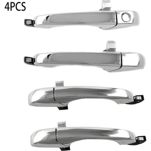 4 PCS For Chrysler For 300C05-10 For Dodge Magnum For 05-08 Charger For 07 Exterior Door Handle Chrome Set