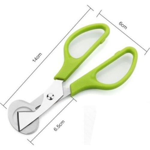 500pcs/lot Hot sale Pigeon Quail Egg Scissor stainless steel Bird Cutter Opener Kitchen Tool Clipper lin2923