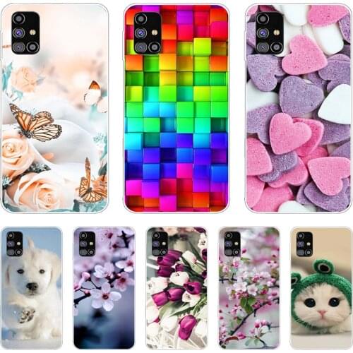 For Coque Samsung Galaxy A71 5G A51 5G Case Soft Silicone Back Case for Samsung A71 5G A51 Cover A 51 Shockproof case A71 Cover