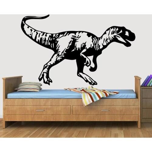 Dinosaur Wall Decor T-rex Art Decals Room Decor Gifts Bedroom Nursery Kids Room Vinyl Wall Stickers Wallpaper Posters P415