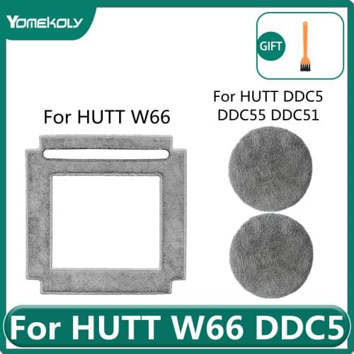 For HUTT W66 Mop cloth Vacuum Cleaner replacements Mop pad Accessories Parts Robot
