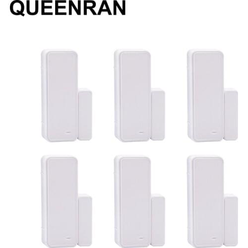 433MHz Two Way Door Window Sensor Detector Alkaline Battery Operated Magnetic Switch Sensor for WIFI GSM Alarm Systems