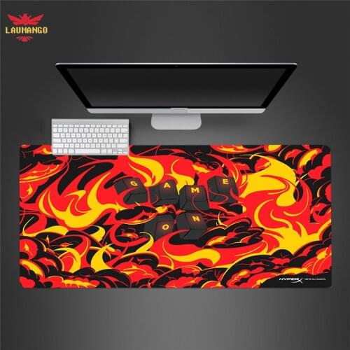 Hyperx Game Pad Large Cool Mouse Pad Gamer Mat Desk Pad Keyboard Gaming Mousepad XXL Cool Large Mouse Mat For Office Gaming CSGO