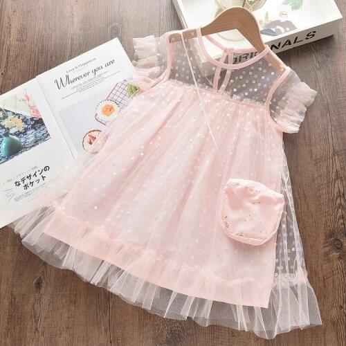 Menoea Girls Dresses 2piece Summer Kids Clothes Children Clothing Girls Beautiful Party Dress Plaid dress With Hair Band