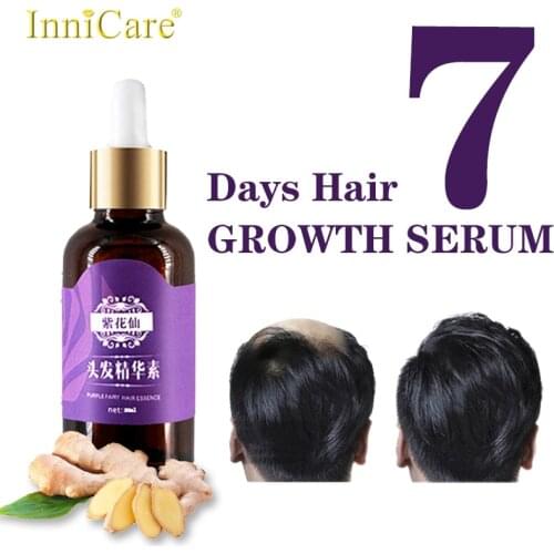 Powerful Hair Growth Serum Fast Grow Hair hair loss Treatment For Men Women Pure Natural Hair Repair Natural Hair Care 20ML
