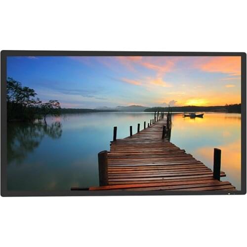 65 Inch 4K 2K UHD Wall Mounted Touch Screen Advertising Digital Poster Digital Signage Display for restaurant Indoor