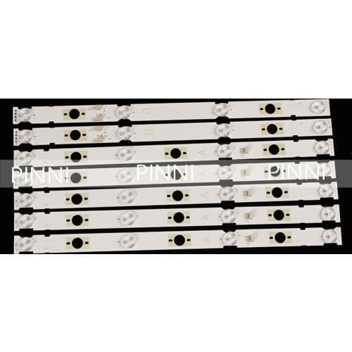 New 7 PCS/set 4LED 360mm LED backlight strip for SONY KDL-48WD653 KDL-48W650D LB48009 V0_03 E465853 NS6S480DND02 LSY480WN02