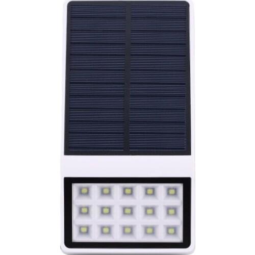 Solar Sensor Light 15 LED Light Microwave Induction Outdoor Garden Solar Motion Sensor Security Wall Hanging Lights