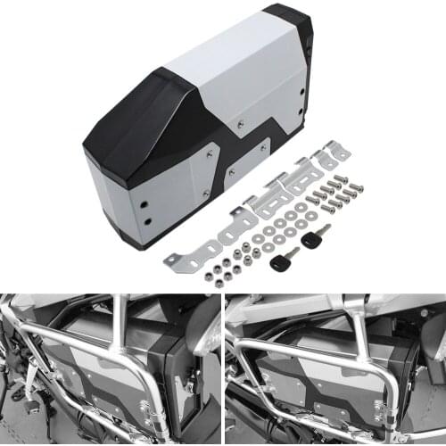 Motorcycle Tool Box Bag Waterproof High Capacity Durable Bracket Box Aluminum for BMW R1200GS R1200 GS LC ADV R1250 GS R1250GS