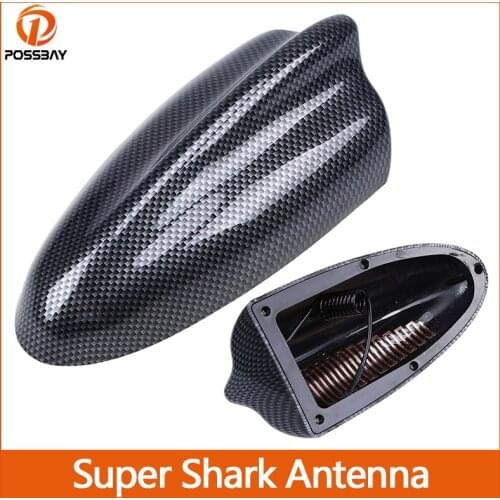 Super Car Shark Fin Roof Antenna Auto FM Stronger Signal Radio Aerials for Kia Rio K2 K3/Mini Cooper/Suzuki Swift Exterior Parts