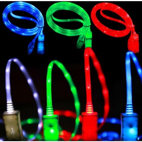 Glow Visible LED Light With USB Cable Lamp Night light With Micro USB 2.0 Data Sync Charge Cable Function Light strip