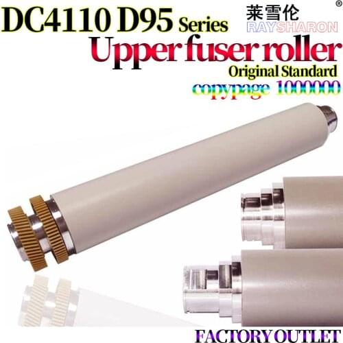 Upper Fuser Heat Roller With Gear For Use in Xerox DocuCentre 4110 4112 4127 4590 4595 9000 1100 D95 D125 D110 D136 604K67480