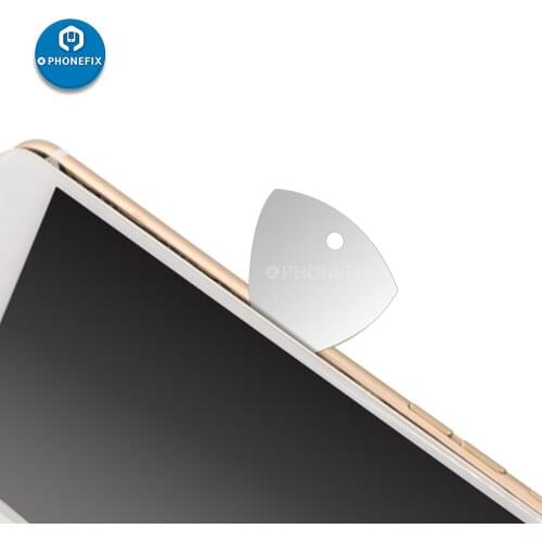 10pcs/lot Plastic Metal Pry Opening Tool for iPhone Mobile Phone Laptop Table LCD Screen Disassembly Triangle Guitar Picks