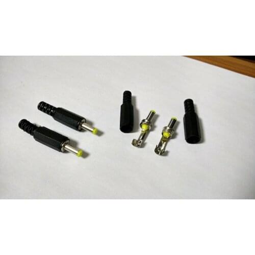 1000 pcs 4.0X1.7mm DC Power cable Male Plug Connector Adapter Plastic connector New