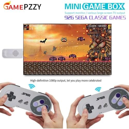 16-bit MD Wireless Retro Video Game Console For Sega Genesis Game Stick HDMI-compatible 688/926 Games For Sega Mini/Mega Drive