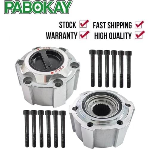2 pieces x FOR NISSAN Pickup Pathfinder Navara D21/D22 90--> Manual Aluminum alloy locking hubs B014 40250-2S610 402502S610
