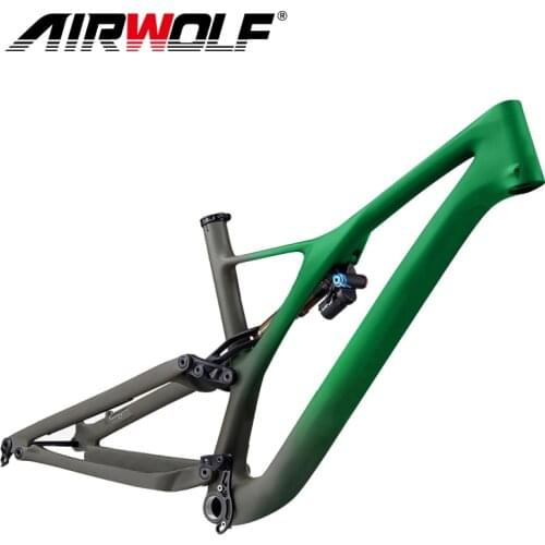 2021 MTB Frame Boost Full Suspension Mountain Bicycle Frameset Stumpjumper Thru Axle 148*12mm Max Tire Size 29er*3.0 inch XC