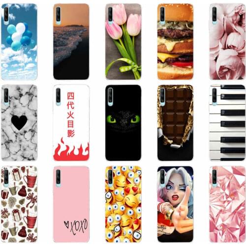 For Huawei P Smart Pro Case Soft TPU silicon cute Phone Cover For Huawei P Smart Pro 2019 Case 6.59 inch Case protective Capa