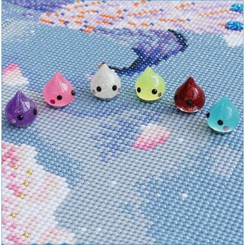 Diamond Painting Cover Holder Glitter Drop Fridge Magnet Minders Parchment Paper Holder DIY Crafts Diamond Painting Tools