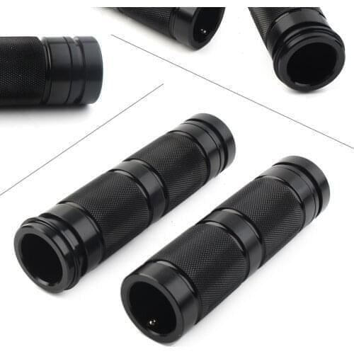 For Harley Electra Road Glide FLHR FLHX Black Electronic Throttle 1'' Hand Grips Aluminum Motorcycle Accessories 1Pair