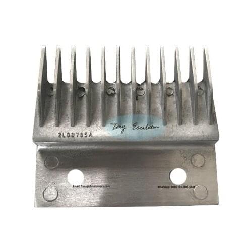 Sigma Escalator 2L08785A Comb Aluminium L108MM W100MM Hole Pitch 60MM Center 12Teeth