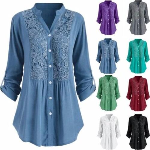 Hallolilla Women's Shirts With Embroidery