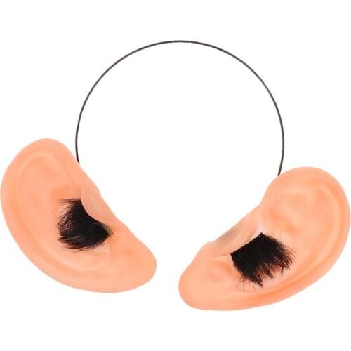 Halloween Simulated Costume Elf Ears Headphones Cosplay Costume Fancy Dress
