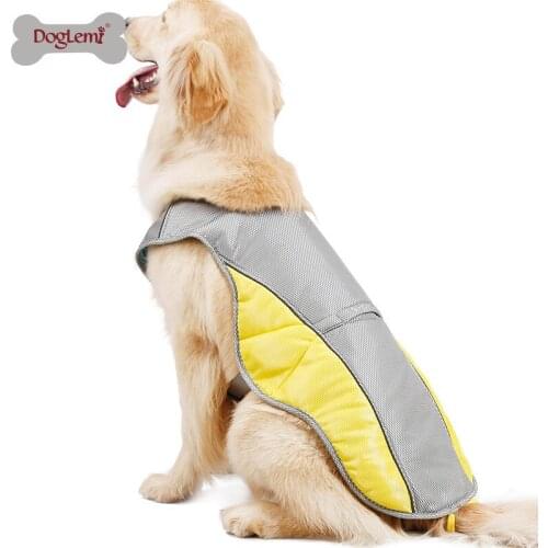 Pet vest summer cool and breathable dog clothes for large, medium and small dogs breathable heatstroke prevention dog clothes