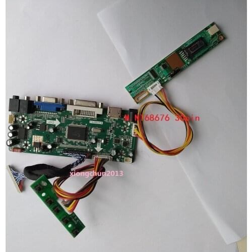 M.NT68676 KIT DVI LCD LED VGA Aduio controller board HDMI 1 lamps for LP154WX4 30pin 1280X800 15.4" Panel Screen monitor