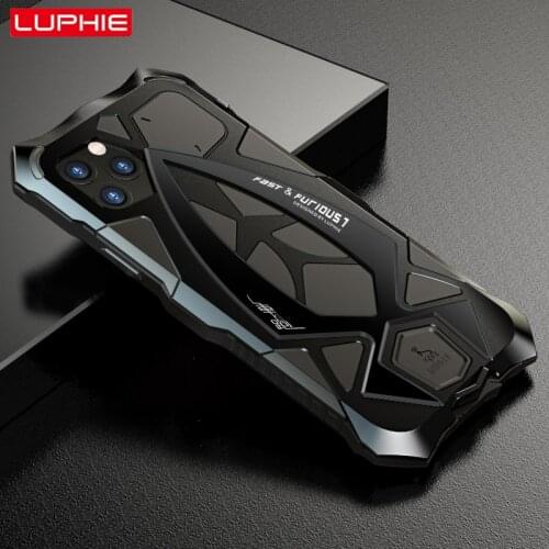 Metal Armor Rosdster Phone Case For iPhone 12 11 Pro MAx XS Max XR Case 360 All Round Coverage Protection Cool Travelling Cover