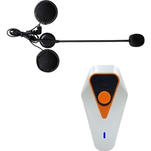 Wt002 1000M Ip67 Waterproof Motorcycle Helmet Walkie-Talkie Motorcycle Walkie-Talkie Headphones With Fm Radio