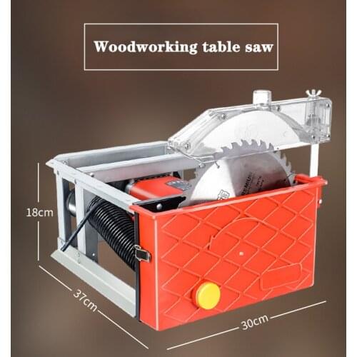 Woodworking table saw dust-free circular saw cutting small desktop cutting machine multi-function small table saw