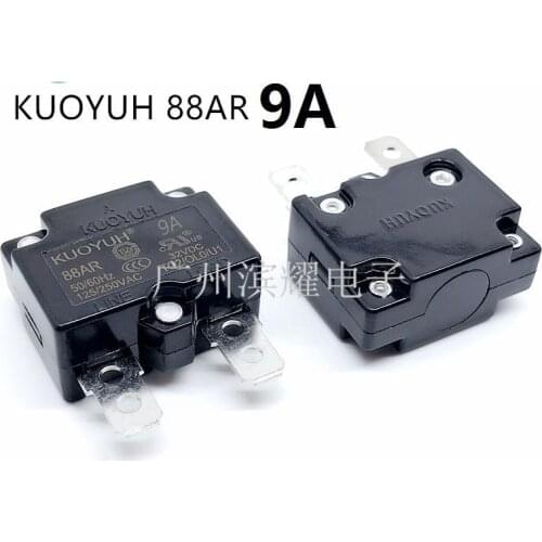 4Pcs Taiwan KUOYUH 88AR-9A Overcurrent Protector Overload Switch Automatic Reset