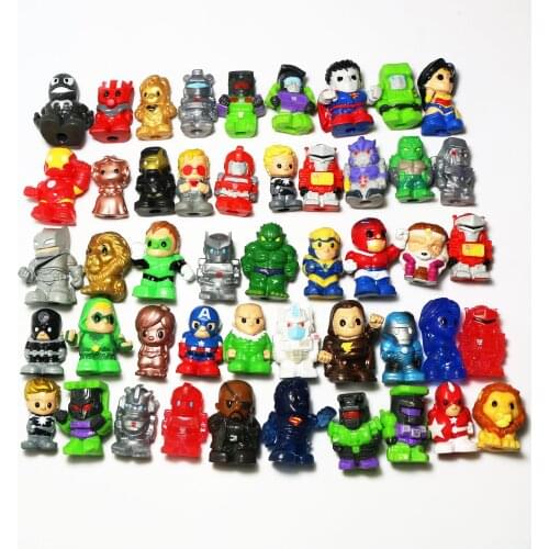 Random 10/20/30pcs Super Hero Soft Head Pen Gel Pen Stationery School-Supplies Office Cartoon Neutral-Pen Super Hero Head Pen
