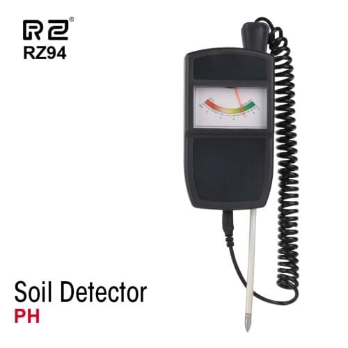 RZ Soil Tester PH Meter Detector Digital PH Meter Soil Monitor PH Gardening Plant Soil Tester